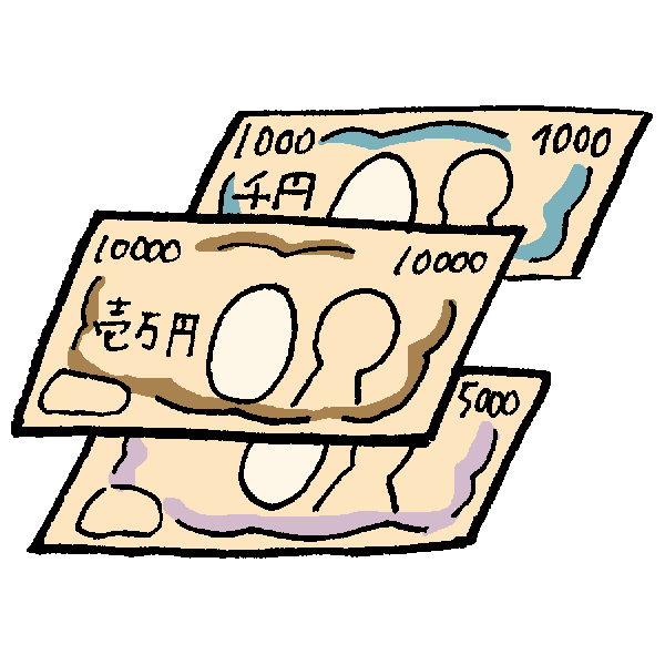 印刷 かわいい お金 イラスト おしゃれ シモネタ