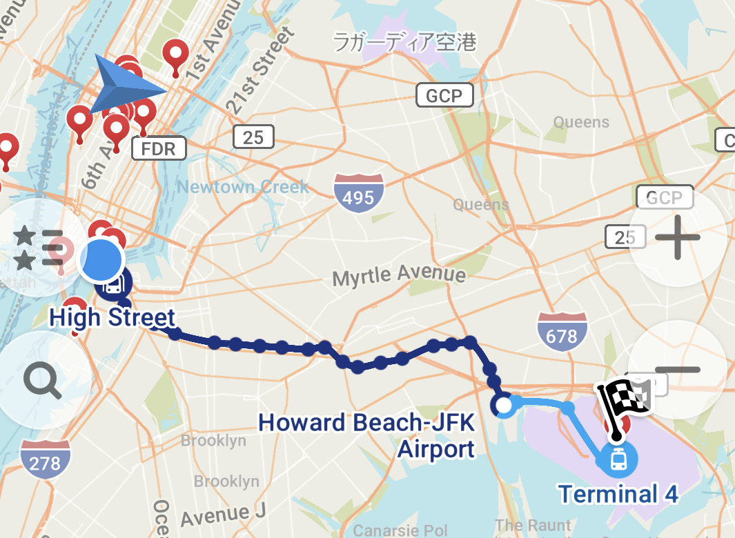 ニューヨーク Ny 地下鉄電車乗り方や便利なアプリをまとめました コト旅